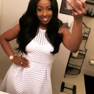 White Calvin Klein Dress